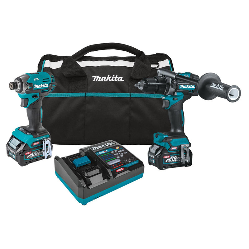 MAKITA 40Vmax Brushless 2-Pc.Combo (2.5Ah) Kit DK0176G206