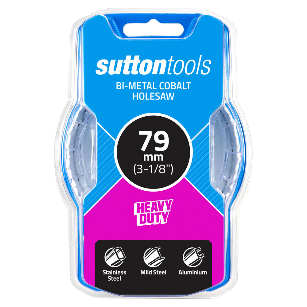 79mm Sutton Tools Bi-Metal Cobalt Holesaw