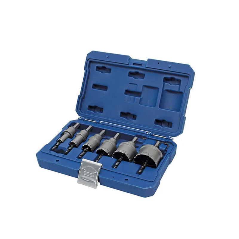 Holemaker 6 Piece TCT Holesaw Set, 25mm Depth