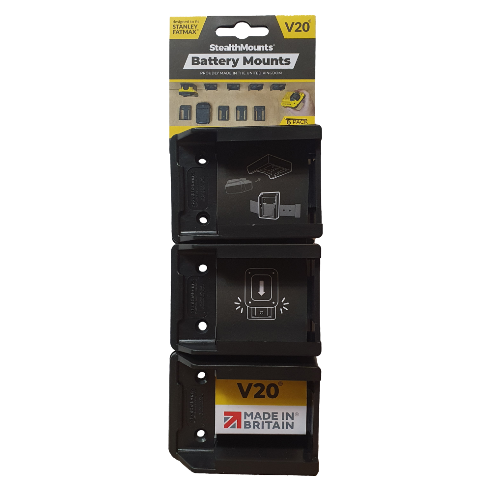 Battery Mount For Stanley V20