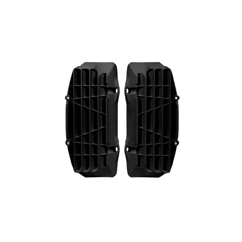 Radiator Louvers Rtech Full Coverage & Stronger Than Stock Louver  Black