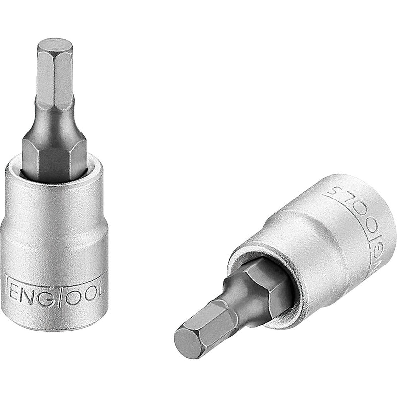 Teng 1/4in Hex Bit Socket Metric 4mm