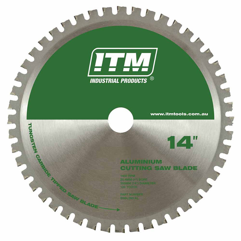 Itm 350mm Tct Aluminium Cutting Blade 100T