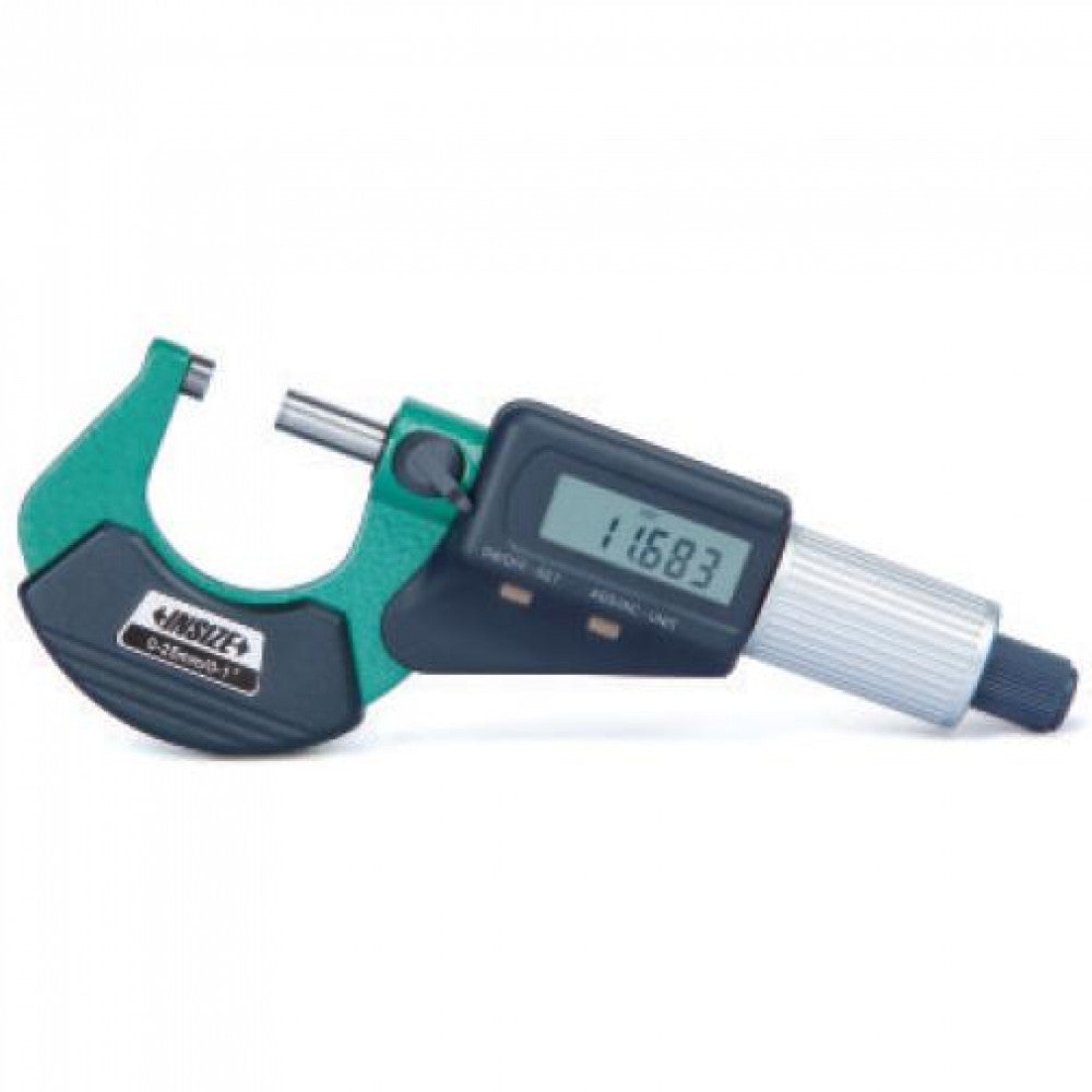 Outside Micrometer Digital 25-50mm/ 1-2" x .001 mm/0.00005" Insize 3109-50A