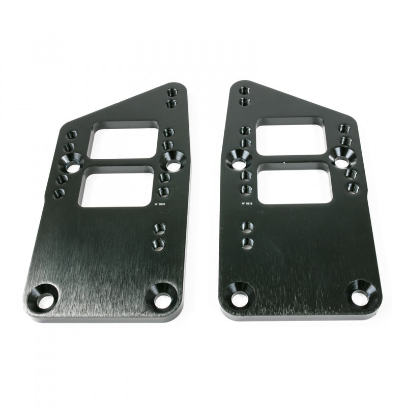 TSP GM LS To SB/BB Chev Motor Mount Adapter Plates BLK