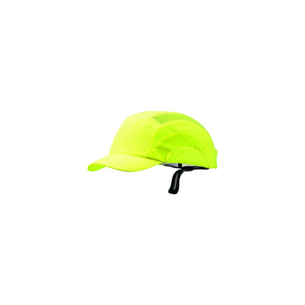 Bump Cap - Short Peak Fluro Yellow