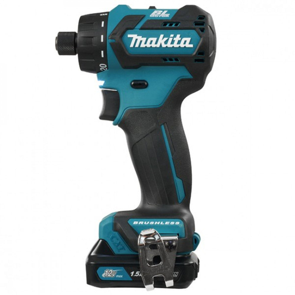 Makita DF032DSAE 12Vmax CXT Cordless Brushless Drill Driver 2.0Ah Kit