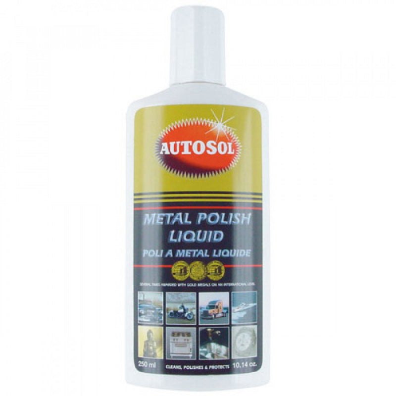 1210 Autosol Metal Polish Liquid 250ml Bottle