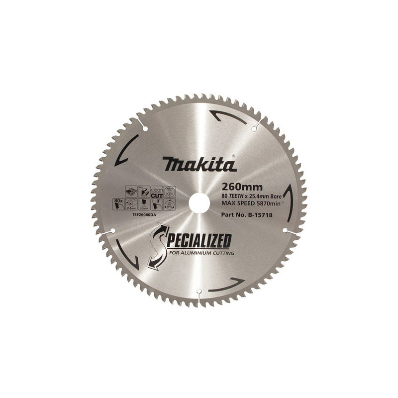 Makita Saw Blade TCT 260mm 80T 2704