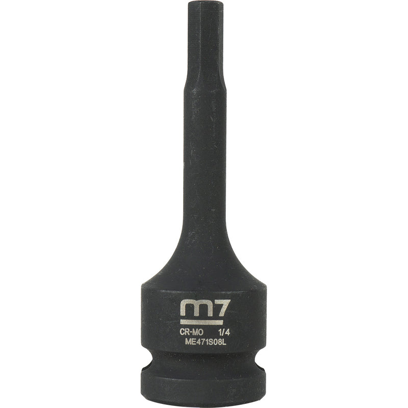 M7 Impact In Hex Socket, 1/2in Drive, 1/4in