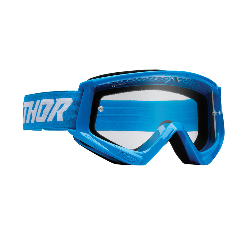 Thor MX Goggles S22 Youth Combat Blue/White