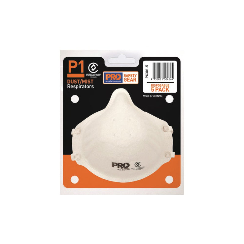 Dust Masks P1 / 5 Pack