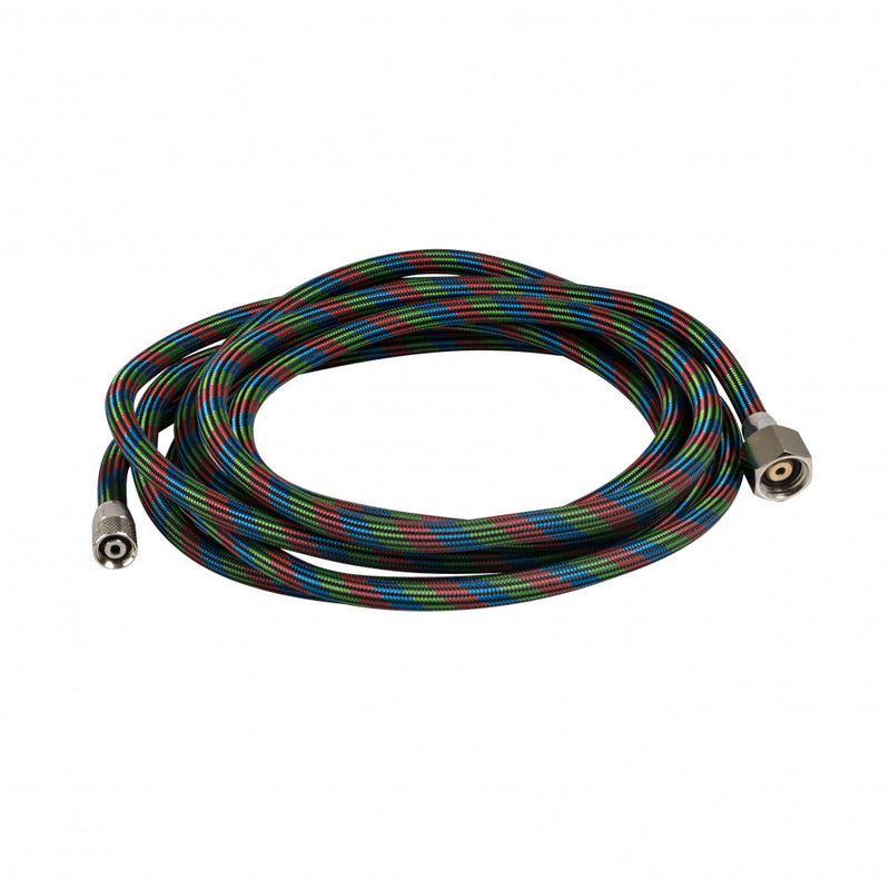 Iwata Air Brush Hose Braided 3M 1/4" x 1/8" Connections