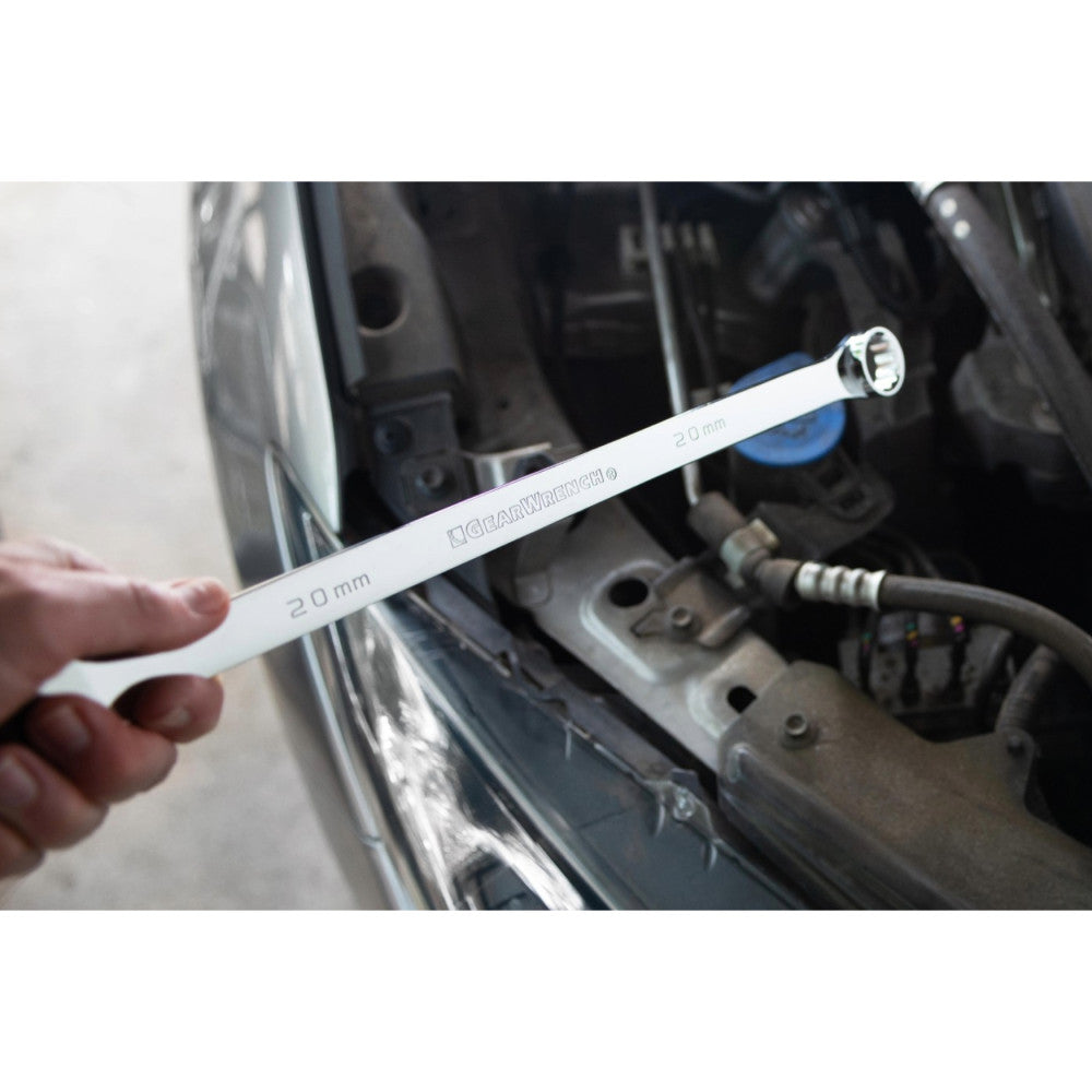 GEARWRENCH 5Pc 72T 12Pt XL GearBox™ Double Box Ratcheting Metric Wrench Set