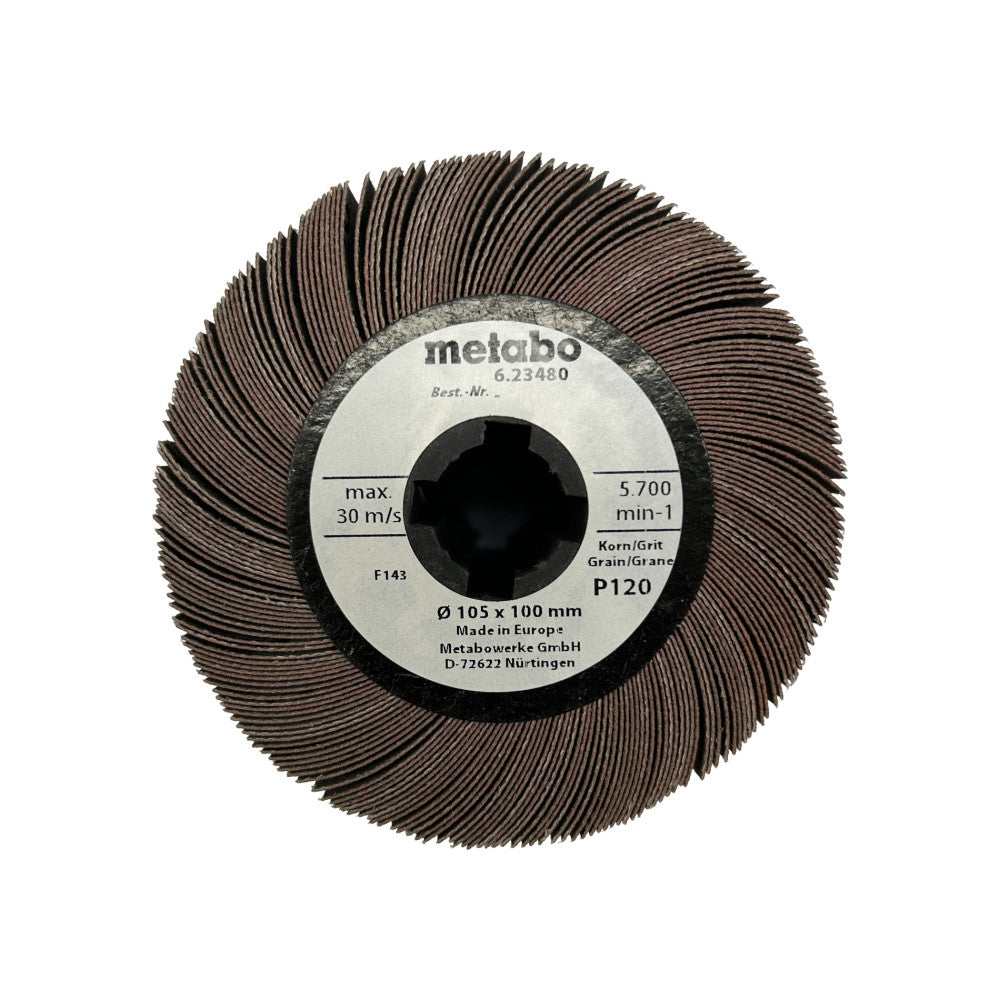 Metabo 105x100mm P120 Flap Wheel