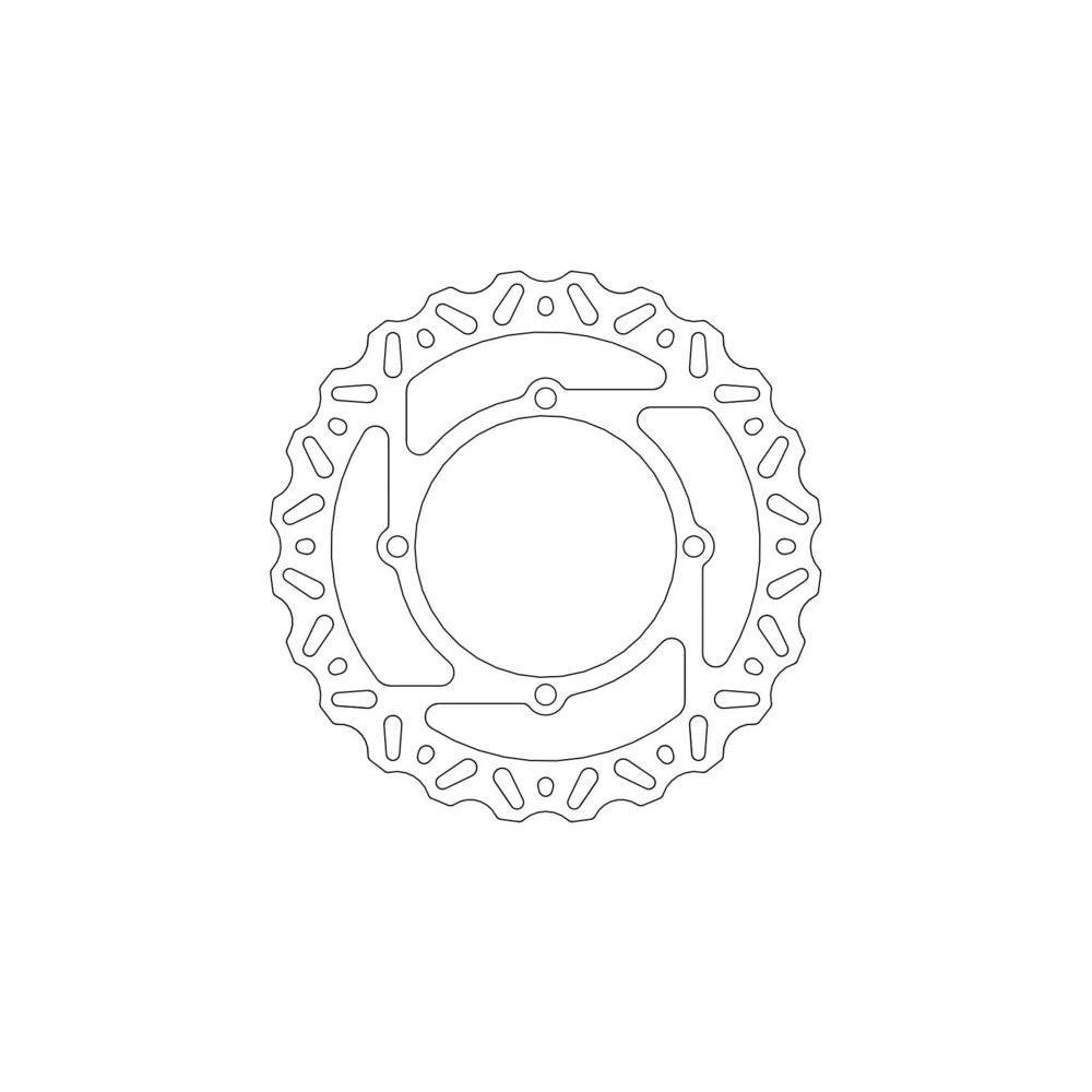 Brake Disc Moto Master Nitro Front Rmz250 07-18 Rmz450 05-17 Rmx450 10-17