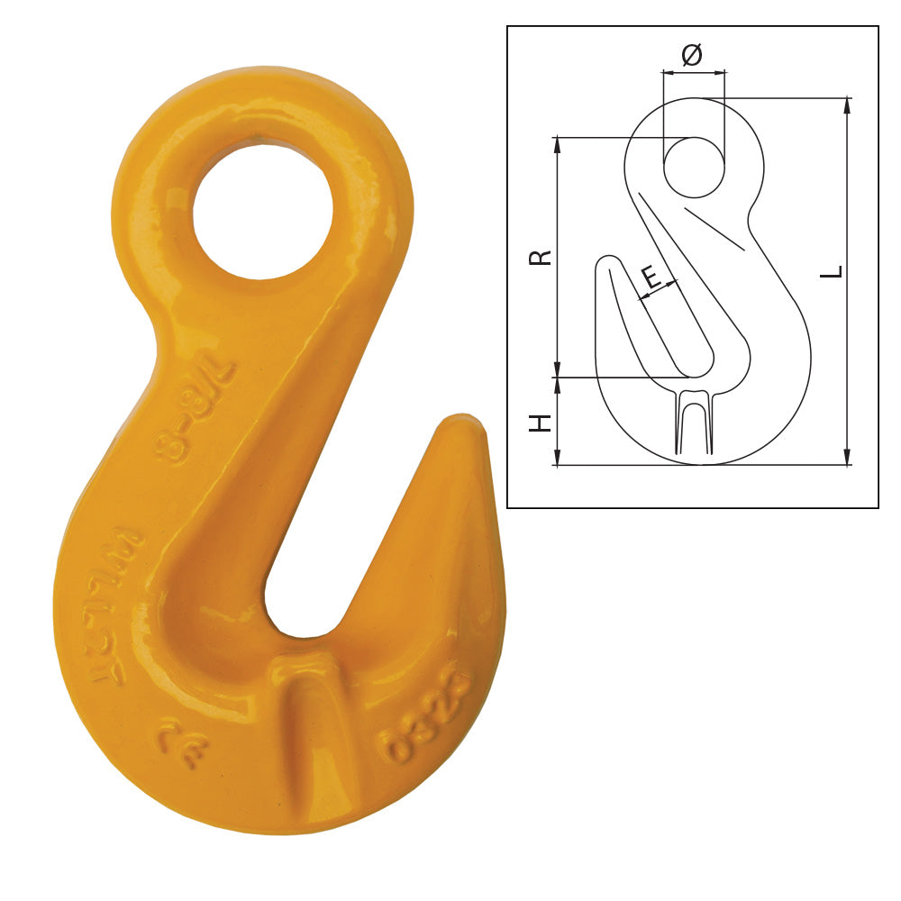 ITM G80 Eye Shortening Grab Hook-20mm Chain