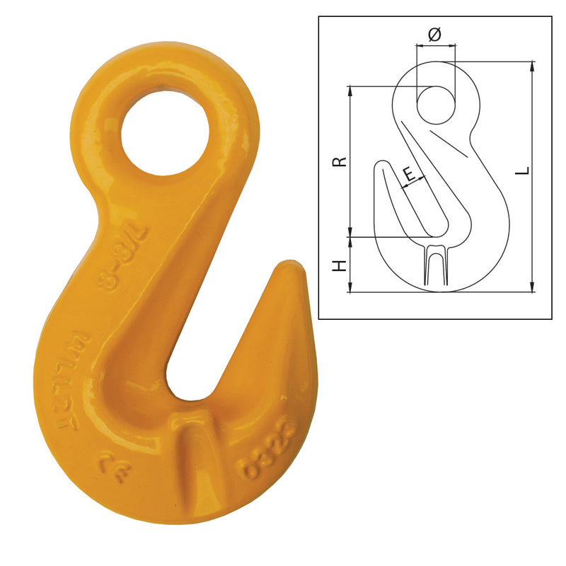 ITM G80 Eye Shortening Grab Hook-16mm Chain