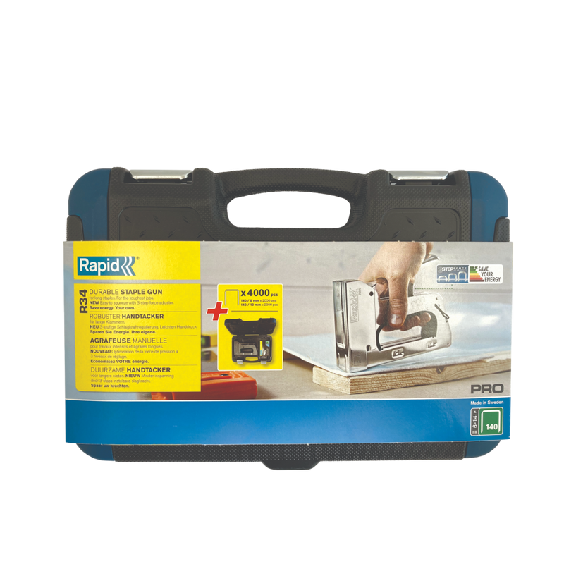 Rapid Tacker 34 With Bonus Staples & Premium Case