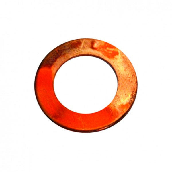 M6 x 12.5mm x 1.0mm Copper Washer - 100Pk