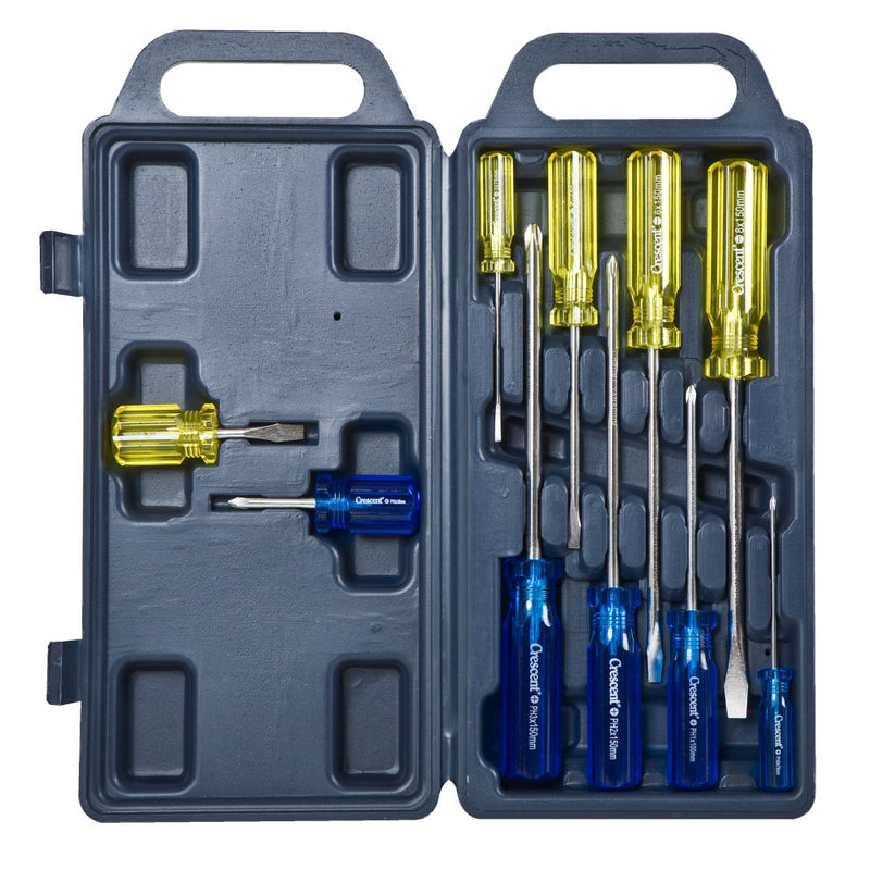 Crescent 10piece DIY Screwdriver Set - CSDSET10