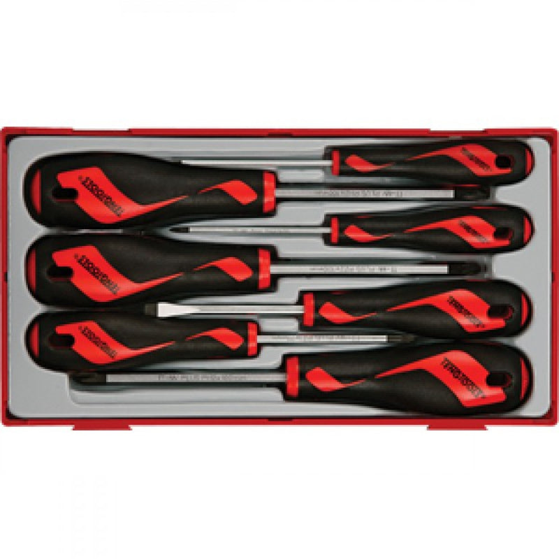 Teng 7Pc Md Screwdriver Set - Tc-Tray