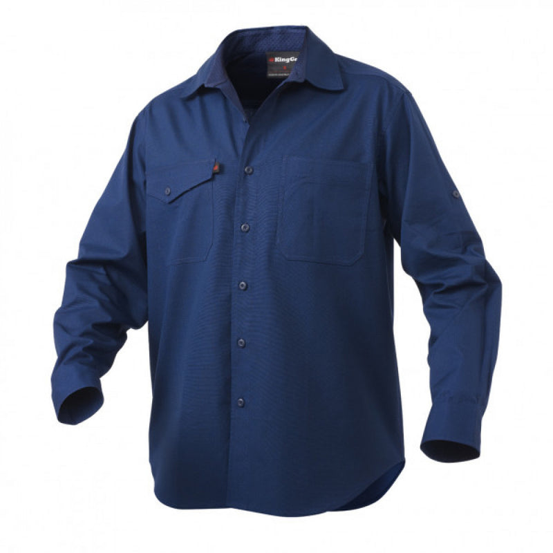 King Gee Workcool 2 Shirt Long Sleeve