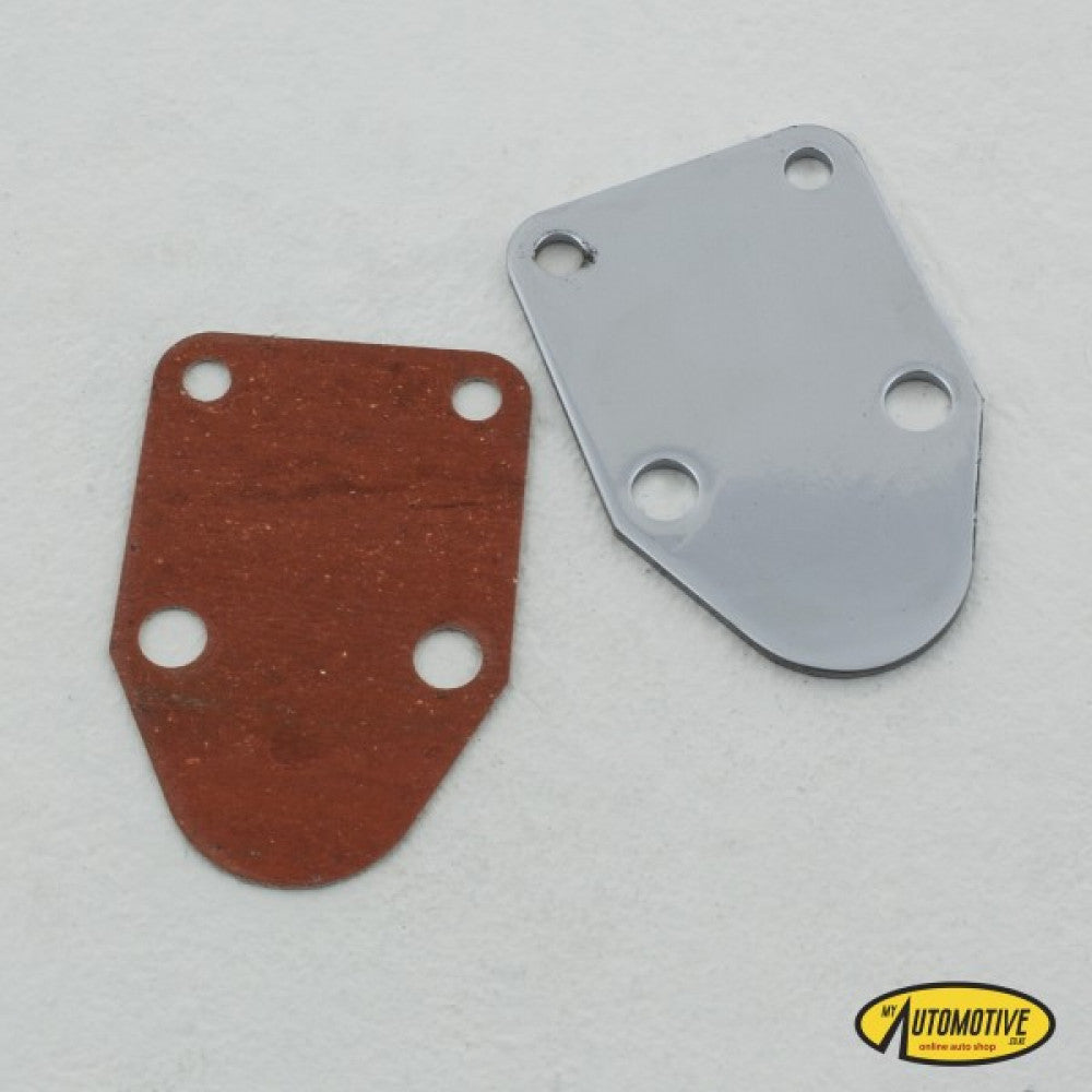 Fuel Pump Block Off SB Chev Plain #S2057