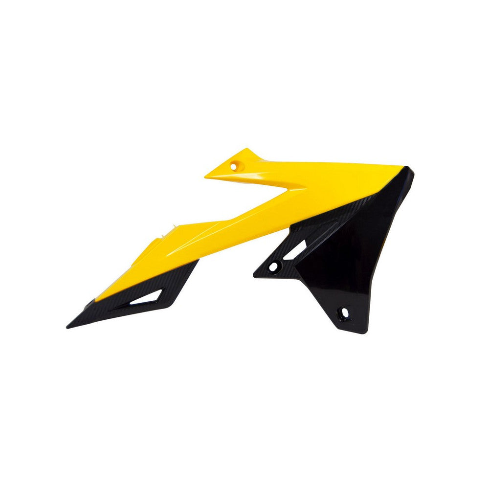 Radiator Shrouds Suzuki Rmz250 19-20 Rmz450 18-20 Yellow Black