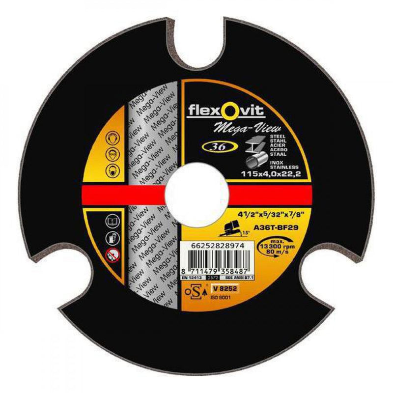 125x4x22mm  Megaview D/C Grinding Disc