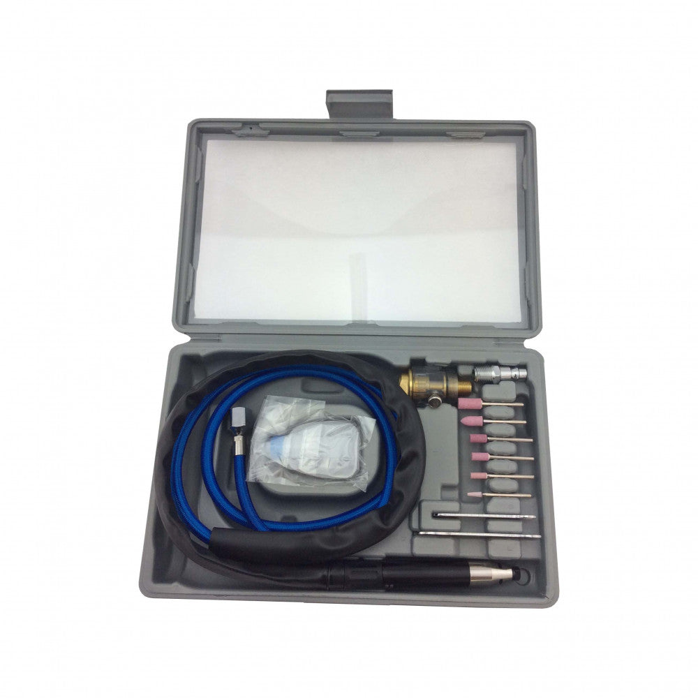 Air Micro Die Grinder 3mm Collet 58000RPM C/w Case