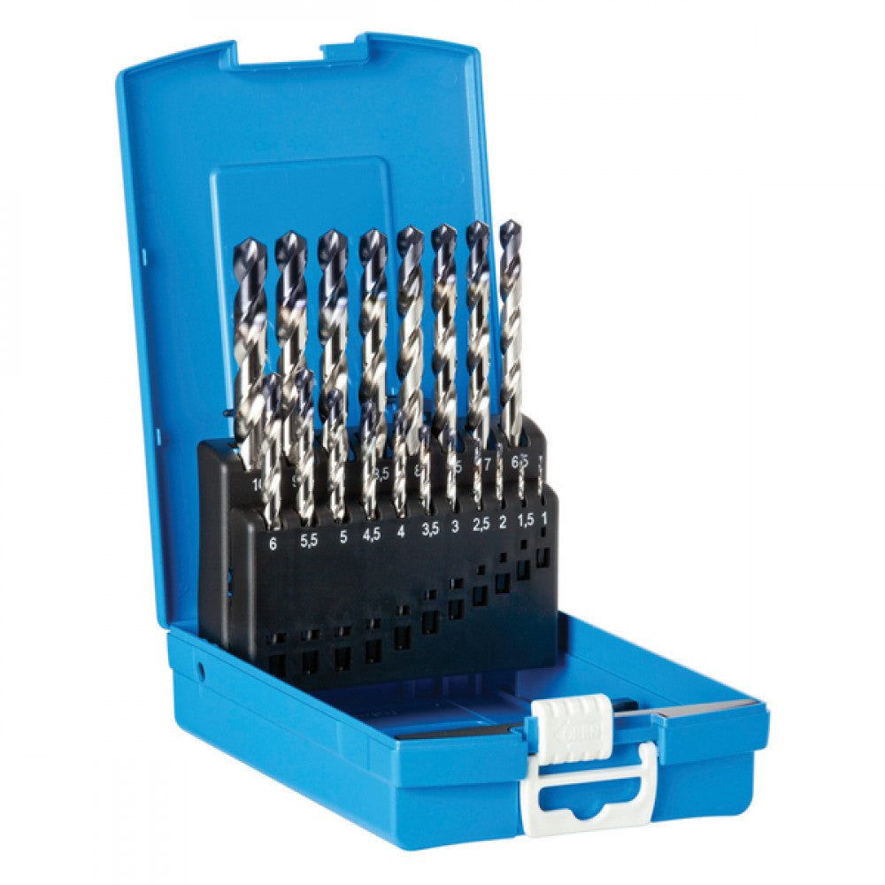 1-10x0.5mm Steps TiAlN Tip Coated Viper Plus Drill Set D179 SM2