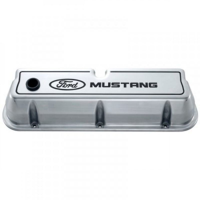 Proform Valve Covers Ford Windsor Mustang SB Polished Aluminium Pair