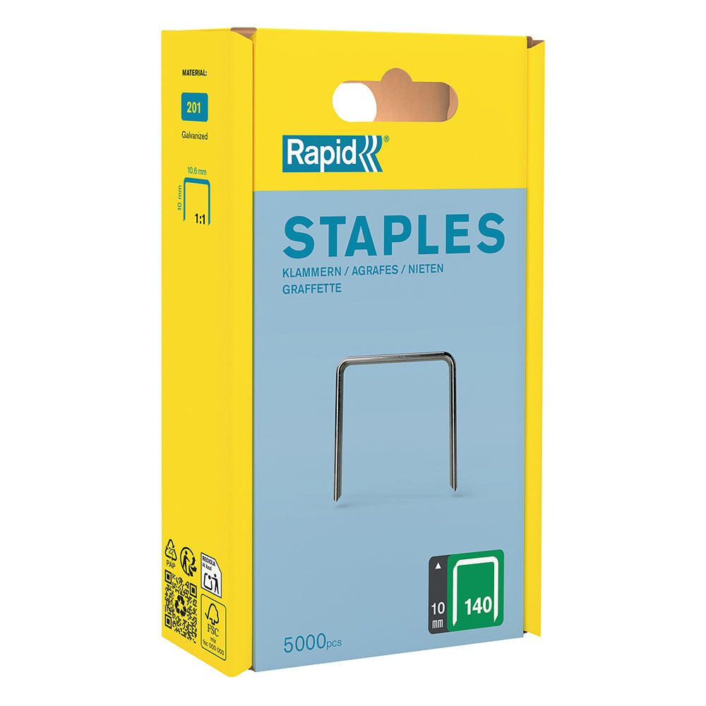 Rapid Staples 140/10 5000pcs