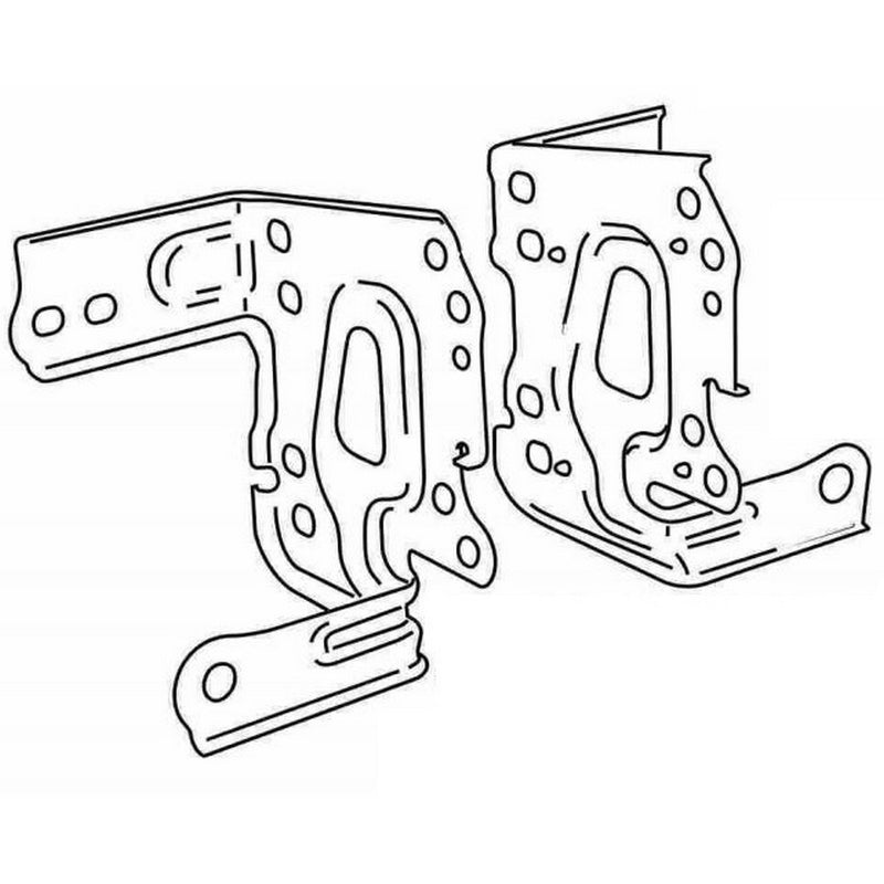 Toyota Estima Xr50 2006 On Side Brackets