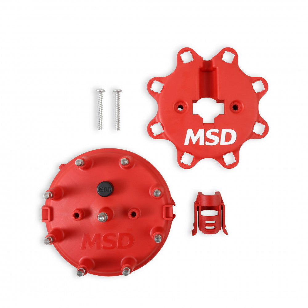 MSD Distributor Cap Ford Billet Each#MSD8408