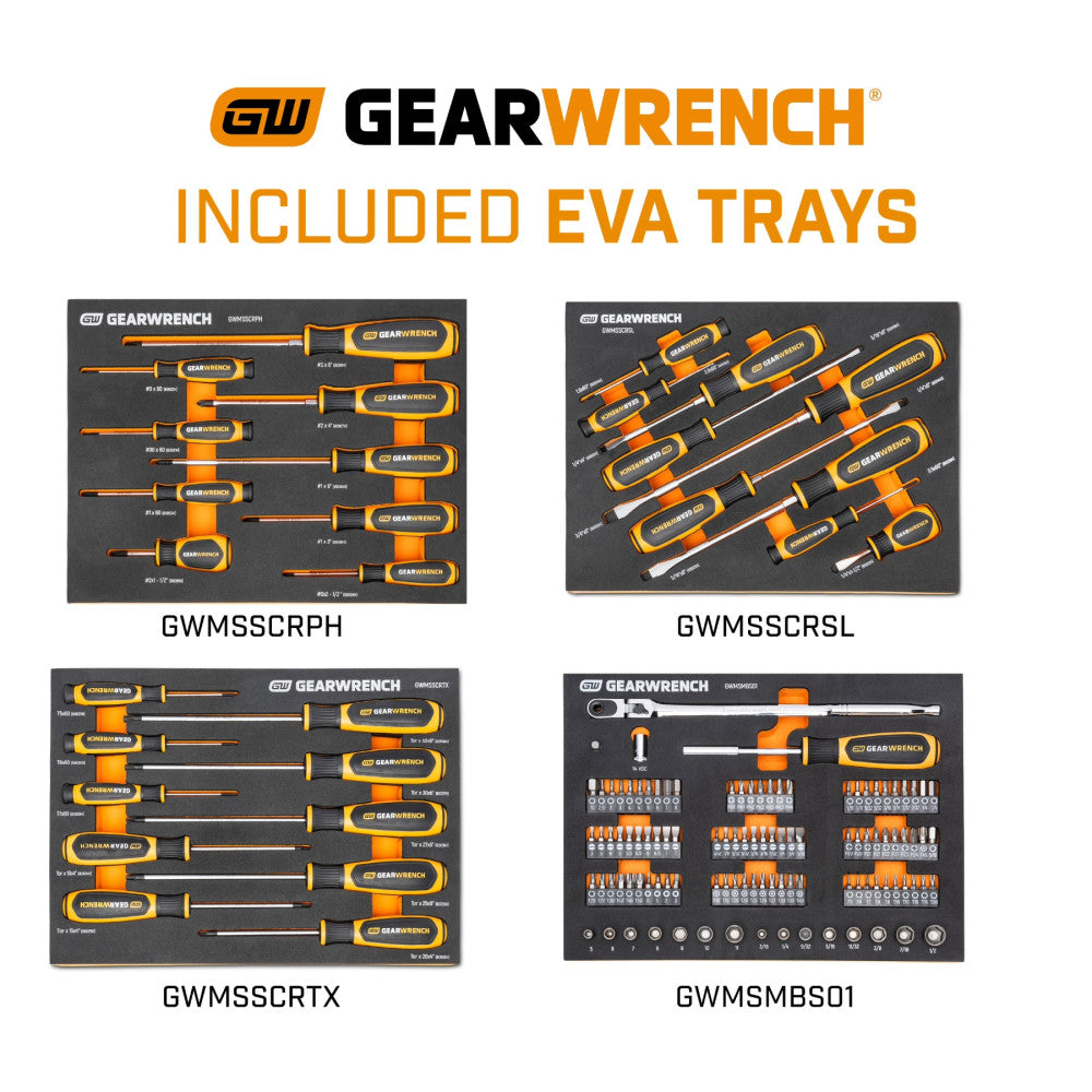 GEARWRENCH 130 Inch Mega Tool Storage Kit