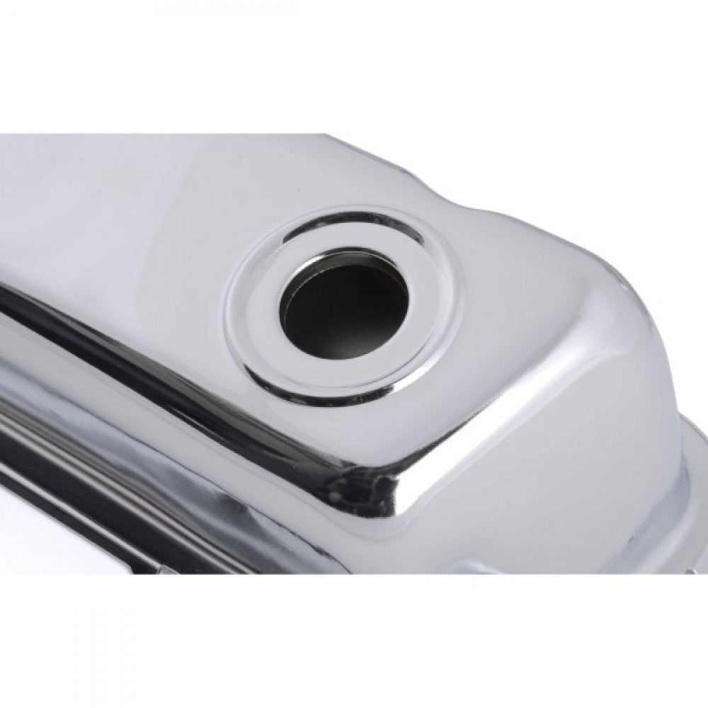 TSP Valve Covers Ford Cleveland 302-351 Chrome Steel Pair#8332