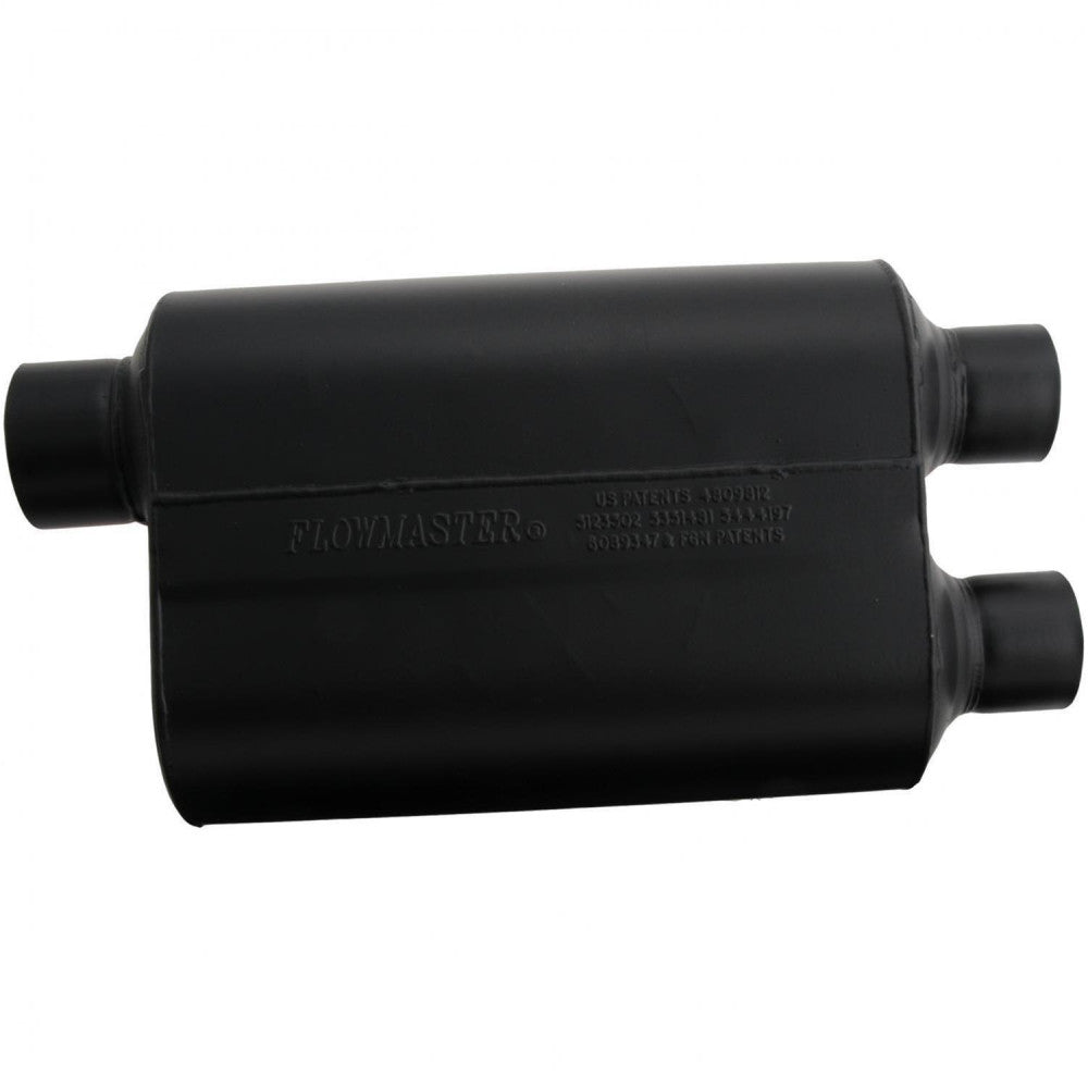 Flowmaster Muffler (Super 40) 3.0” Offset In/2.5” Dual Out Each#9530462