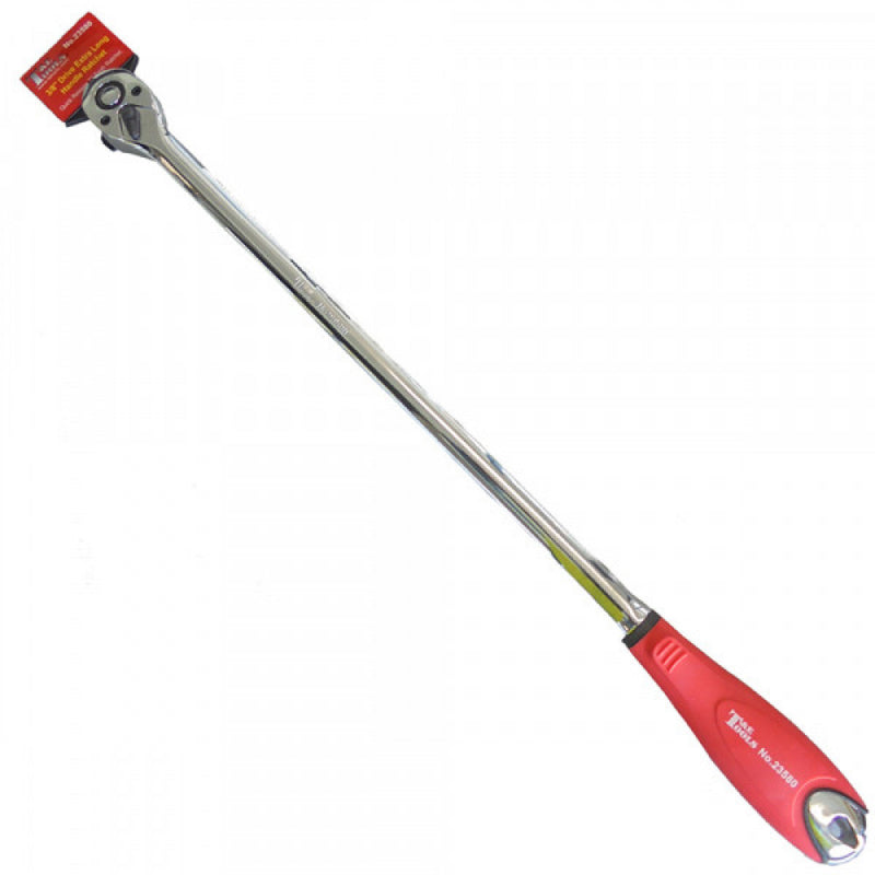 T&E Tools 3/8" Drive Extra Long Handle Ratchet 450mm