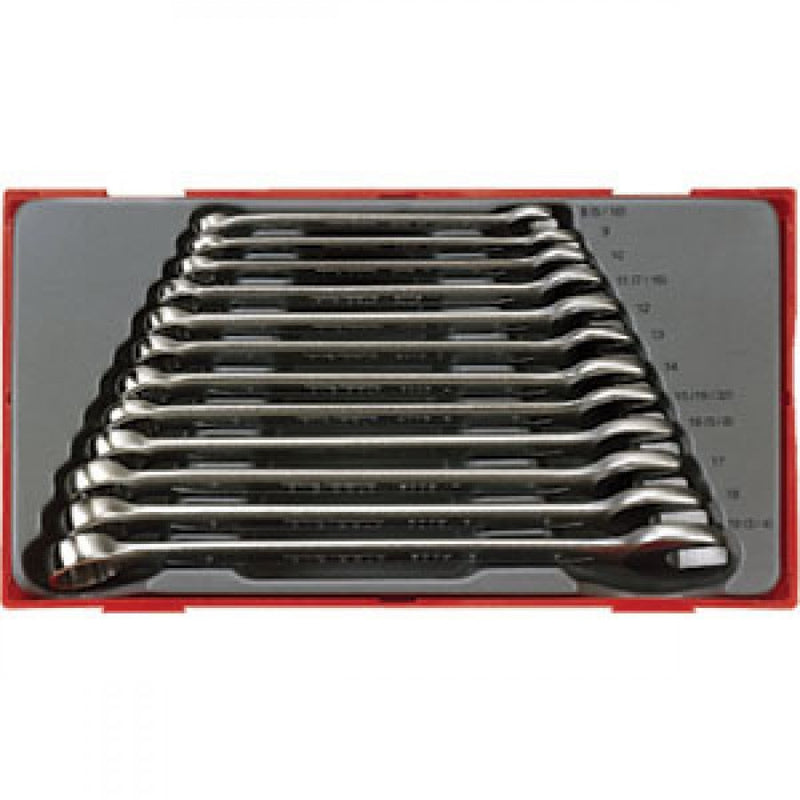 Teng 12Pc Combination Spanner Set 8-19mm - Tc-Tray