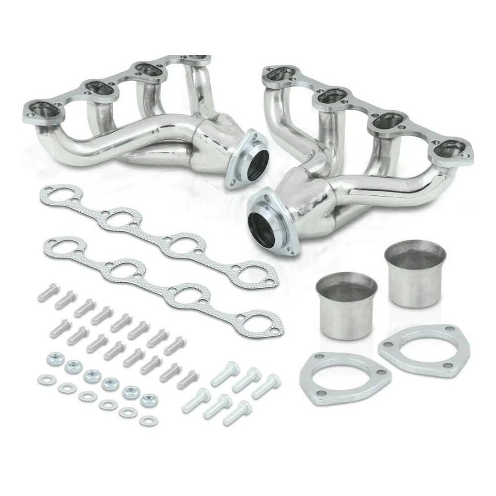 AFTERBURNER Headers - Ford SB Block Hugger Stainless Steel Pair#5832