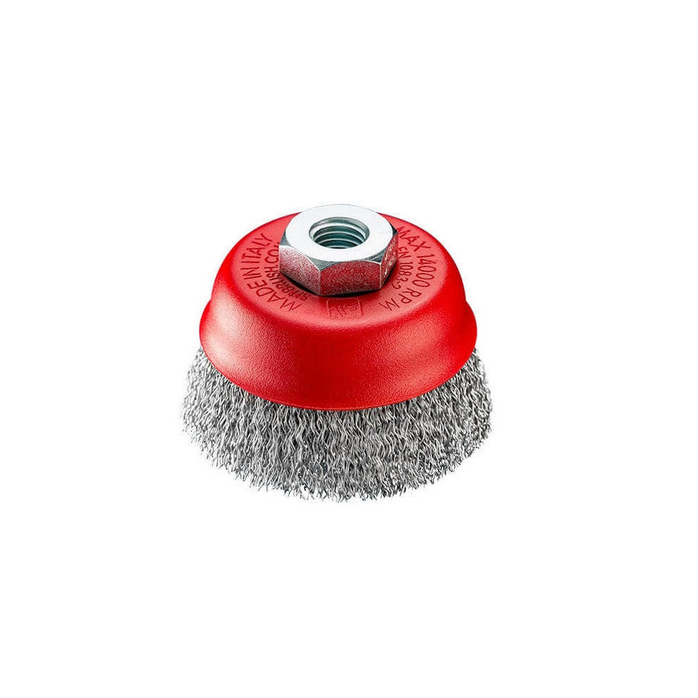 S.I.T. Crimped Wire Cup Wheel - M10x1.25, 80mm