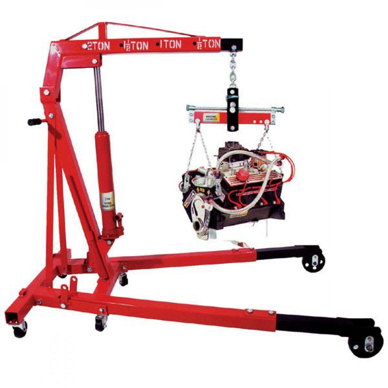 Engine Crane Hoist Folding 2 Ton Lift Range 25-2300mm Torin