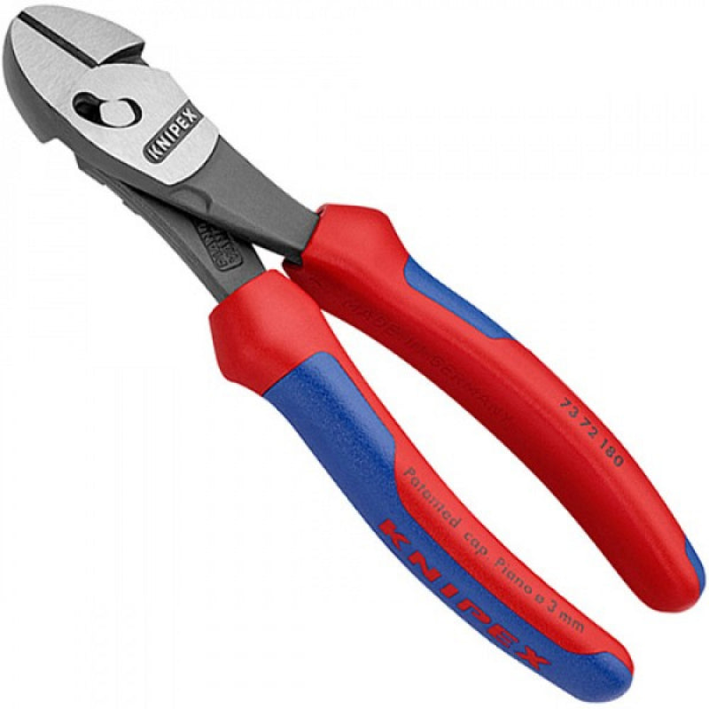 Knipex 180mm (7") Twin Force Diagonal Cutter