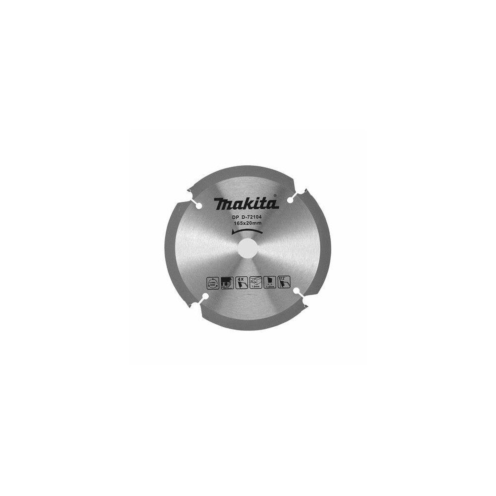 Makita Saw Blade PCD 185x20mm 4T