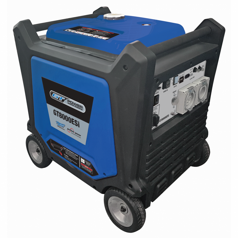 GT Power 8000W Electric Start Silenced Inverter Generator