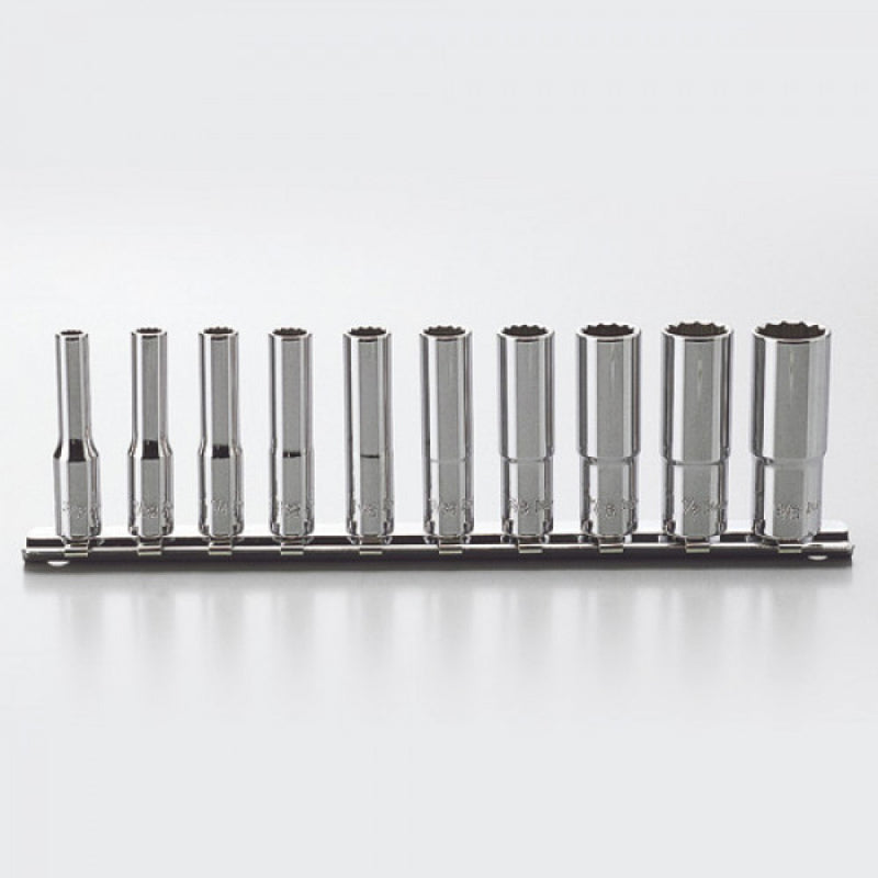 Koken 1/4"Dr Aerospace Deep Socket Set 10pc