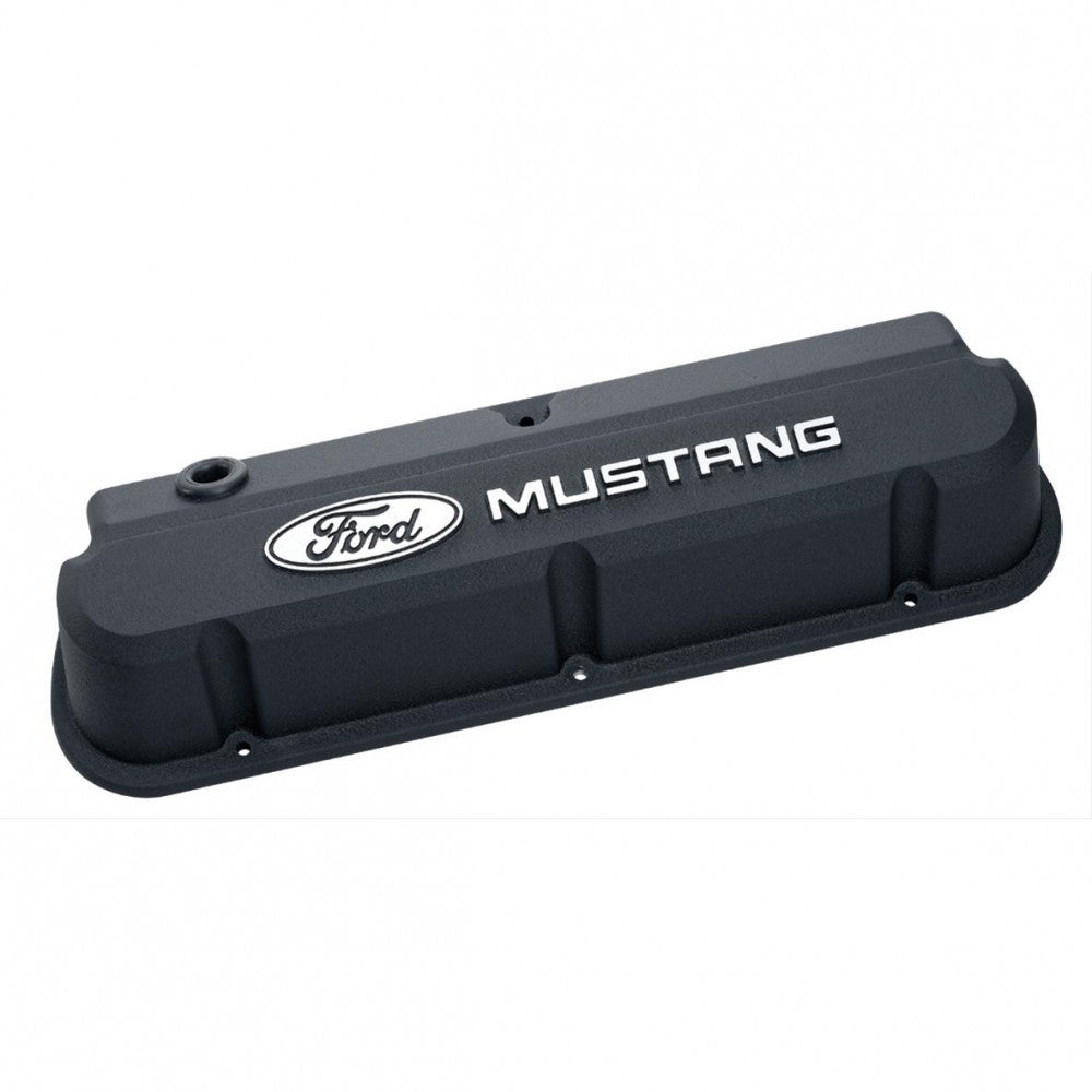 Proform Valve Covers Cast Alum Black Ford Mustang Ford 289, 302, 351W #302-140