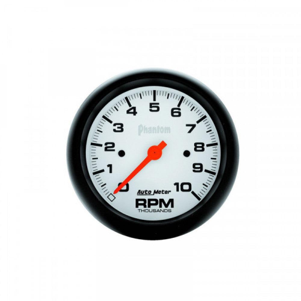 AutoMeter Phantom 3-3/8" In-Dash Tach 0-10,000RPM